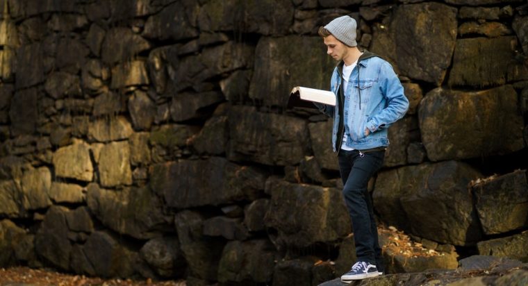 Man Reading Bible